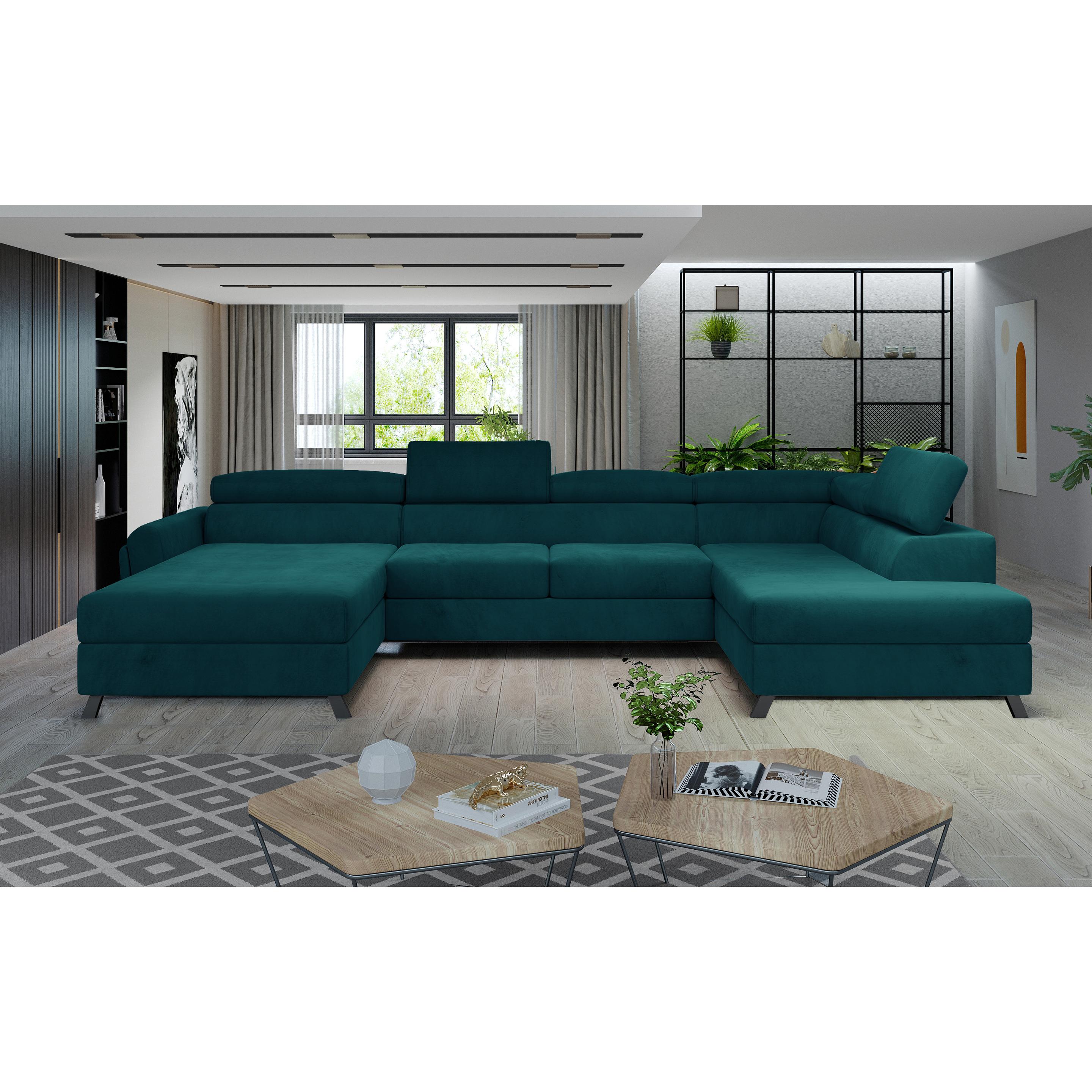 ELTAP, Sofa, Josette (Wohnlandschaft, 5-Sitzer, Bettsofa)
