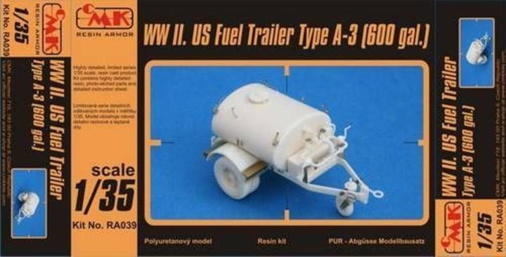 Image du produit CMK US Fuel Trailer Type A-3 (600 gal.)
