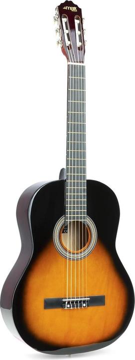 Produktbild Max Music Konzertgitarre SoloArt Set Sunburst (Akustik Gitarren Set, Holz)