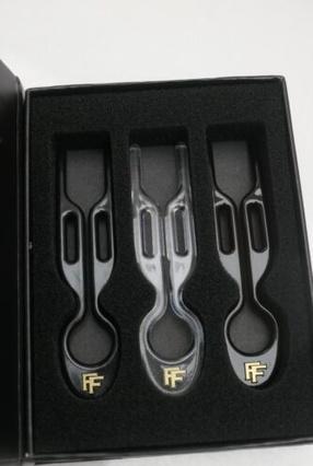 Produktbild Fiona Franchimon N1 Haarnadel 3er Set - Schwarz, Braun, Transparent (3 Stk.)