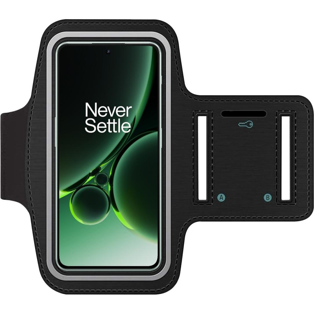 SmartFitness OnePlus Nord 3 Handy Sport Armband, Smartphone Sportarmband, Schwarz