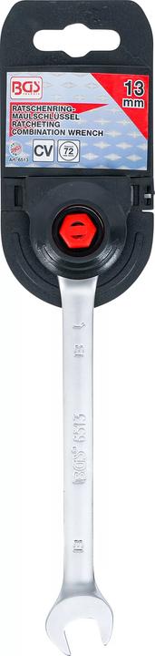 Actual product image BGS Ratchet Combination Wrench 13 mm (13 mm)