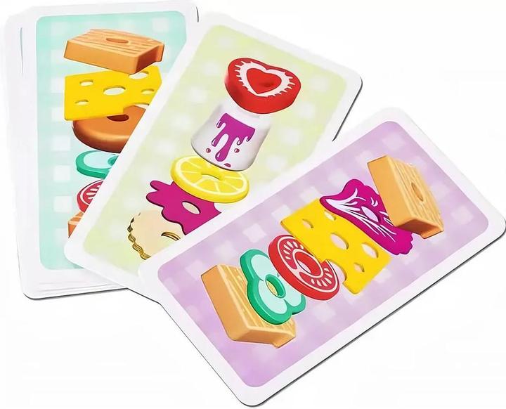 Actual product image Ravensburger Play+ pegging and play set: finger food - pegging game, pretend play set, toy from (German)
