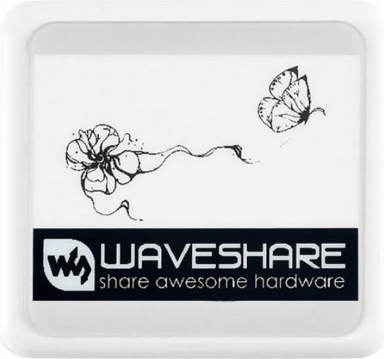 Actual product image WaveShare 4.2inch passive NFC powered e-Ink / e-Paper display