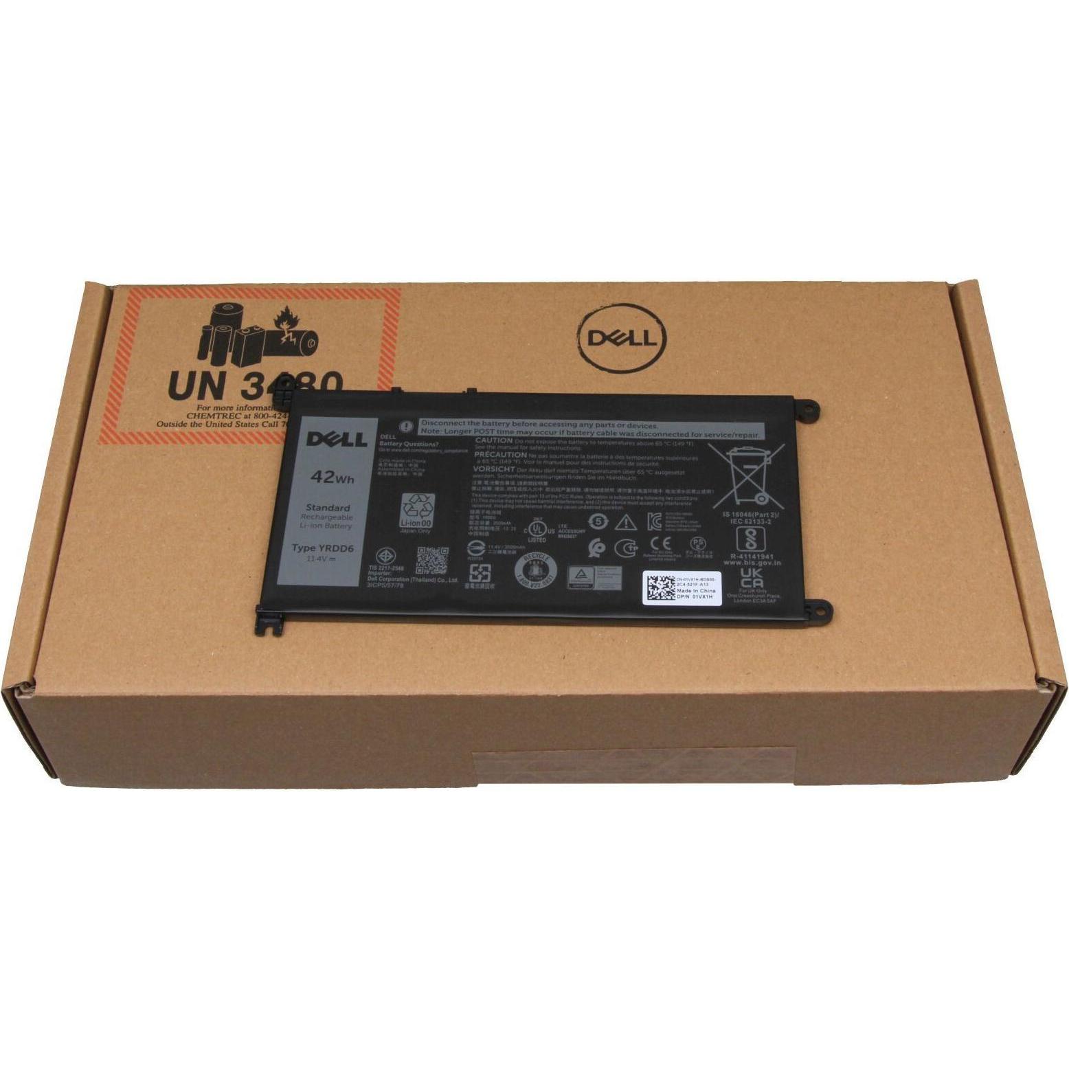 Dell WJPC4 (3 Zellen, 3500 mAh), Notebook Akku