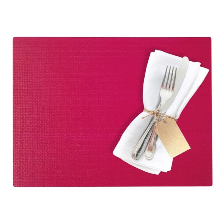 Actual product image Westmark PP placemat "Coolorista", square, magenta, 45x32.5 cm