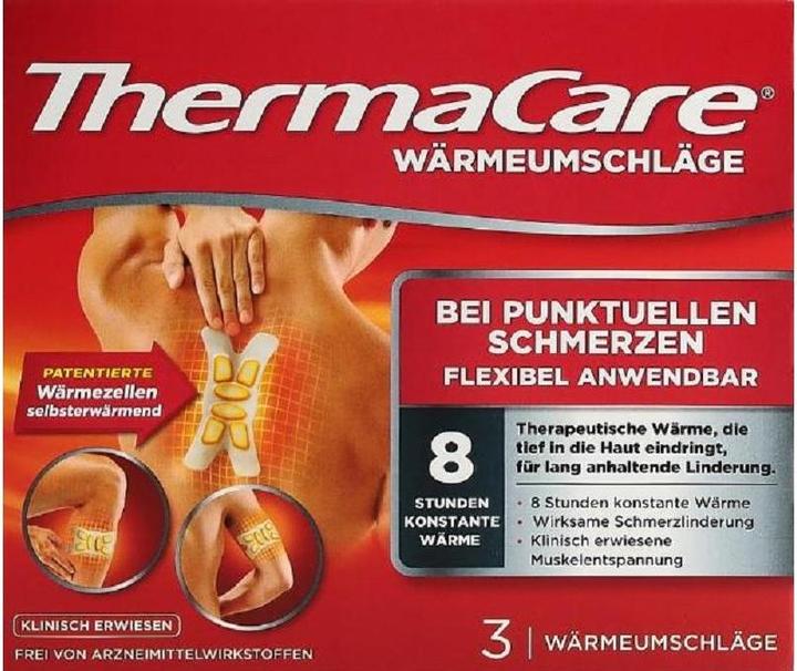 Image du produit Thermacare douleurs ponctuelles 3 pcs (3 x)