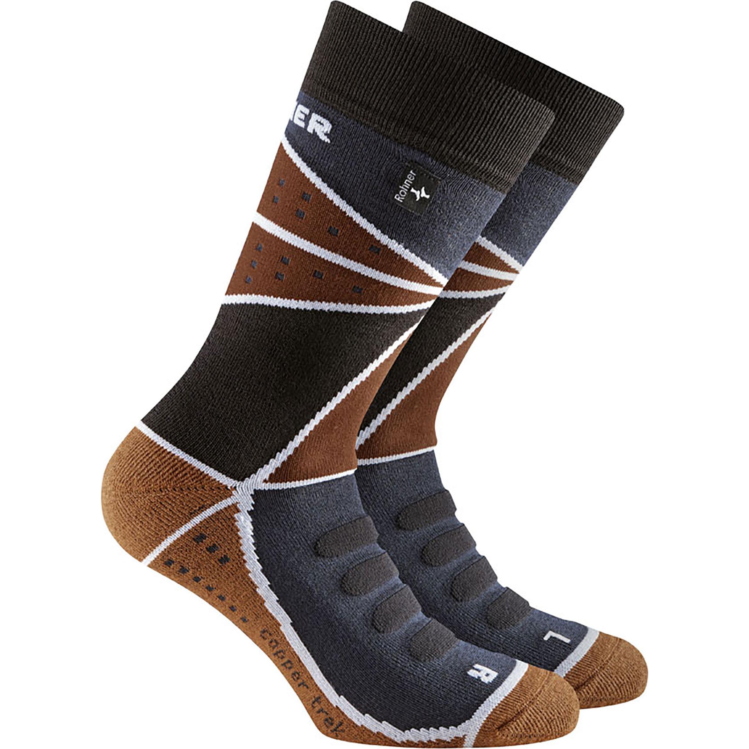 Rohner, Herren, Sportsocken, Copper Trek L/R (36 - 38), Blau