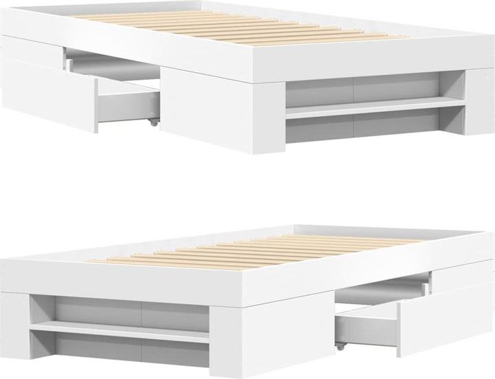 Actual product image vidaXL Bettgestell (90 x 200 cm)