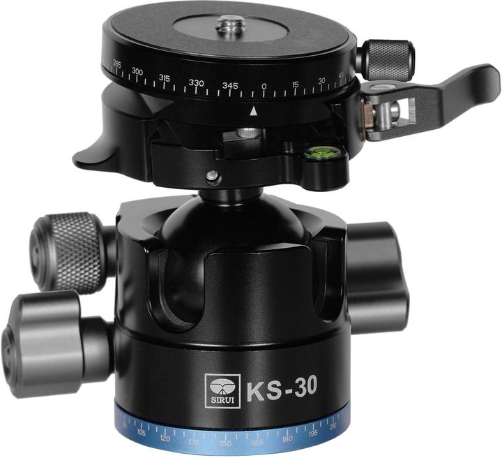 Sirui KS-30 Kugelkopf black mit Schnellverschluss und TY-55X Platte (Kugelkopf)