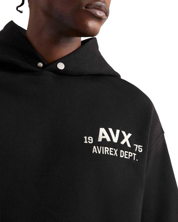 Produktbild AVX Corp Kapuzenpullover Rückseitiger Aufdruck (M)