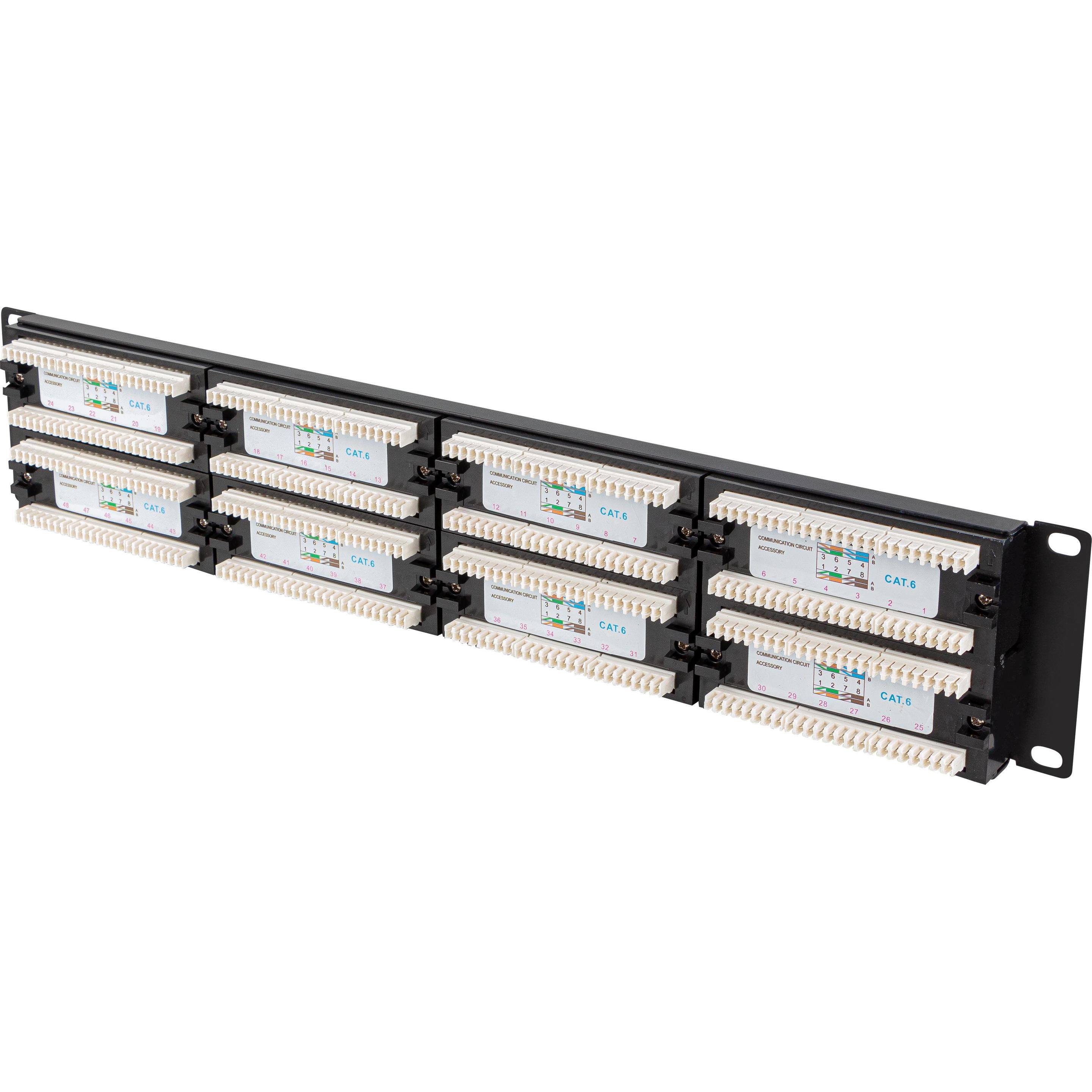 Lanberg PPU6-2048-B, Serverschrank Zubehör, Schwarz
