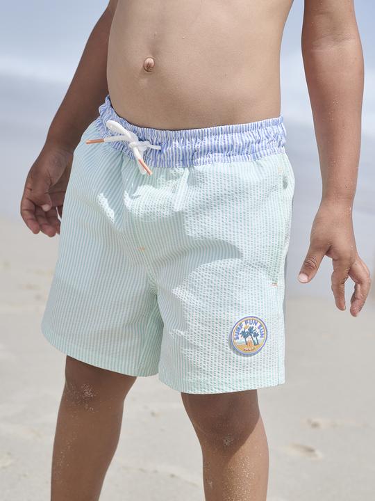 Produktbild Vertbaudet Gestreifte Jungen Badeshorts