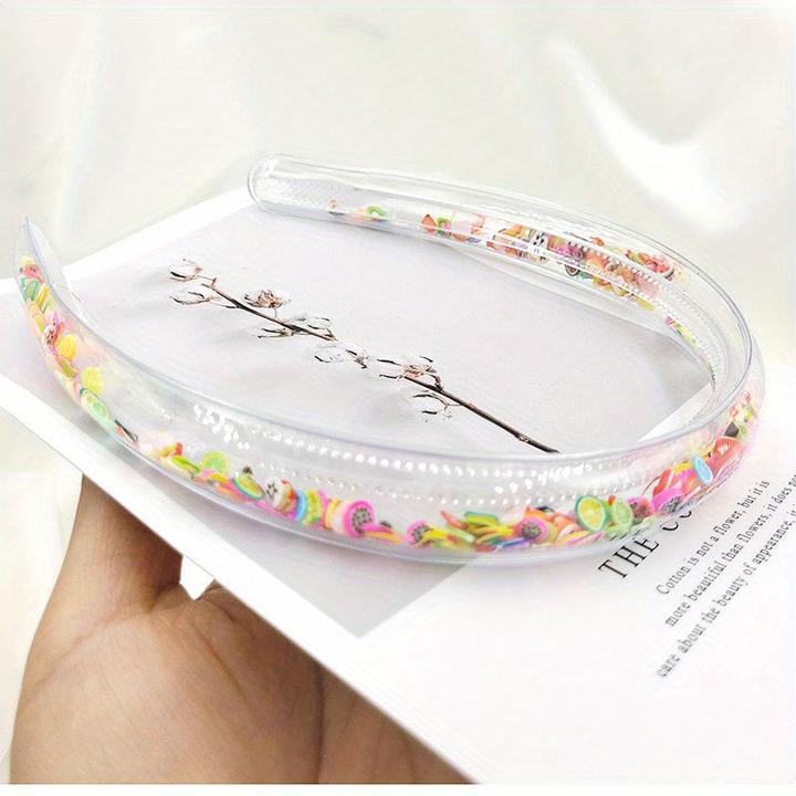 Activity Board Transparentes Kinder-Haarband, Trendy Haarschmuck