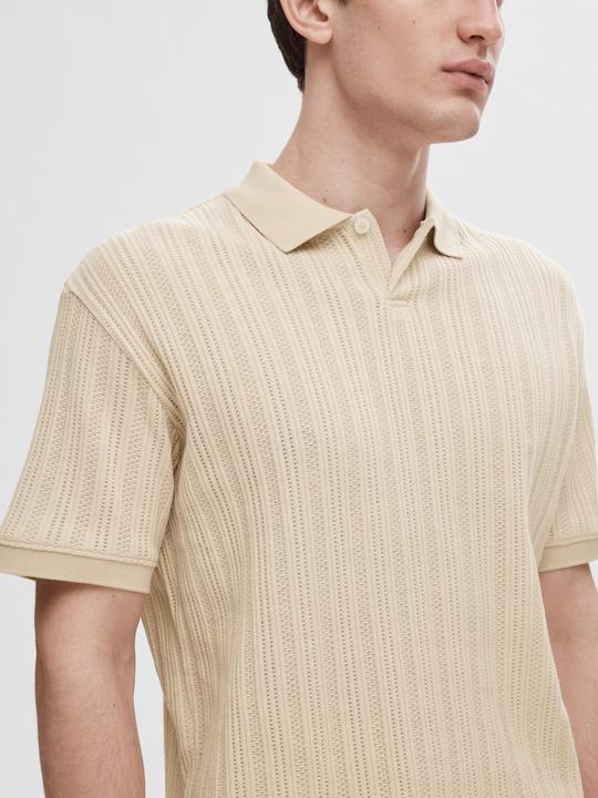 Image du produit Selected Homme Polo en coton à manches courtes (XXL)