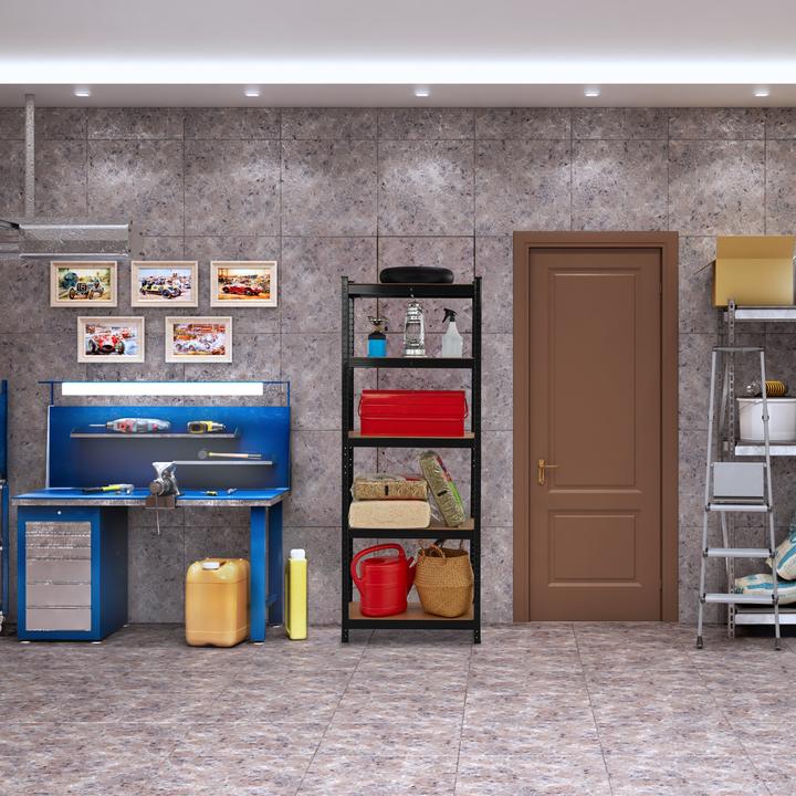 Actual product image Relaxdays Heavy duty shelving