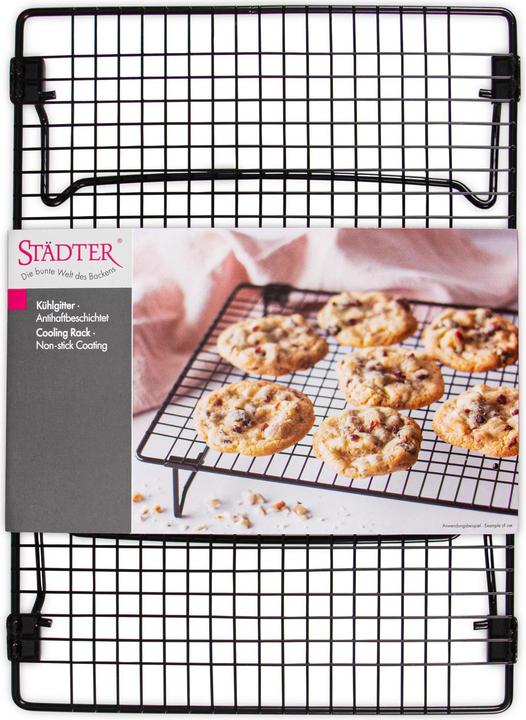 Image du produit Städter Grille à pâtisserie/grille de refroidissement 34x24x6 cm (Grille de refroidissement)