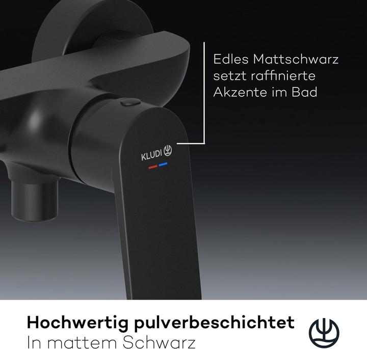 Produktbild Kludi X1 Duscharmatur Aufputz, Brause-Einhandmischer