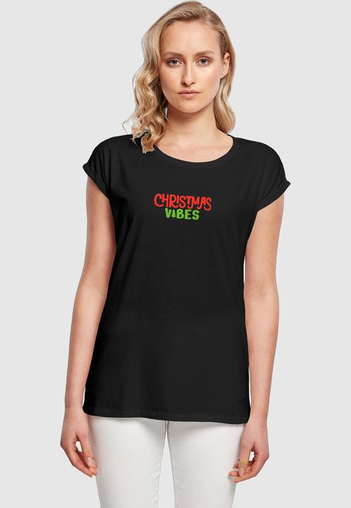 Produktbild Merchcode Ladies Christmas Vibes Tee - 181867 (L)