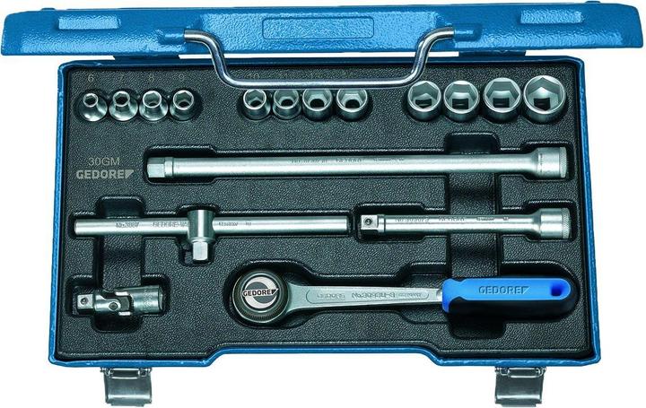 Actual product image Gedore Socket spanner set metric (3/8")