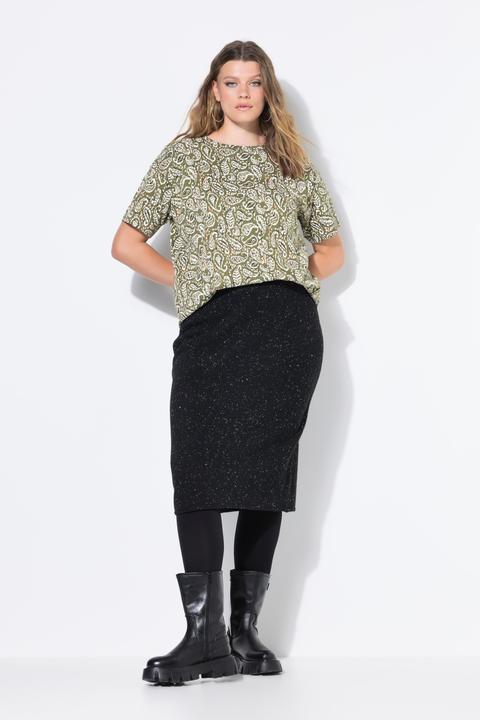Immagine prodotto Studio Untold Gonna midi in maglia dal taglio aderente con effetto sale e pepe (46, 48)