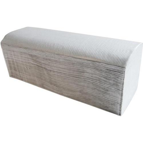 CWS Papier-Falthandtücher V-Falzung rec. 1-lagig natur 5000 Blatt, Haushaltspapier, Weiss