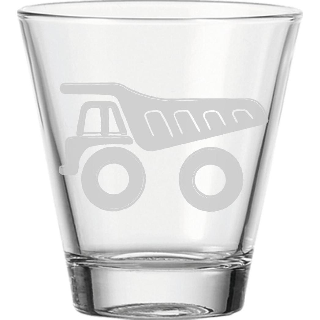 Luxentu Kinderbecher Kipper, Trinkgläser, Transparent