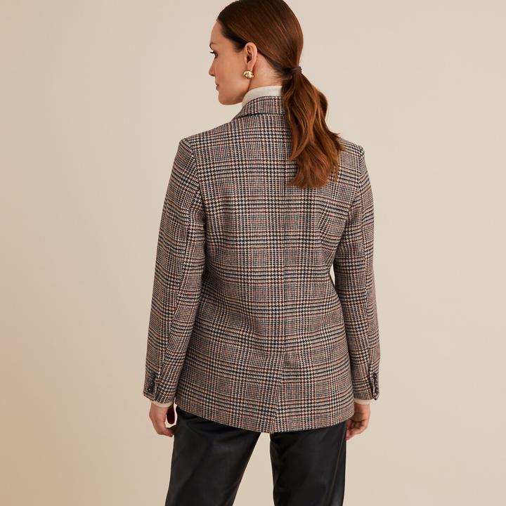 Actual product image Anne Weyburn Gerader Blazer mit Karomuster (Frequency band 38 (2600 MHz))