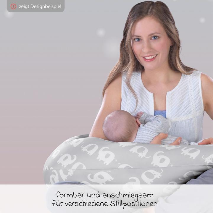 Produktbild Theraline Stillkissen Stillkissen Das Komfort mit Mikroperlen-Füllung inkl. (34 x 180 cm)