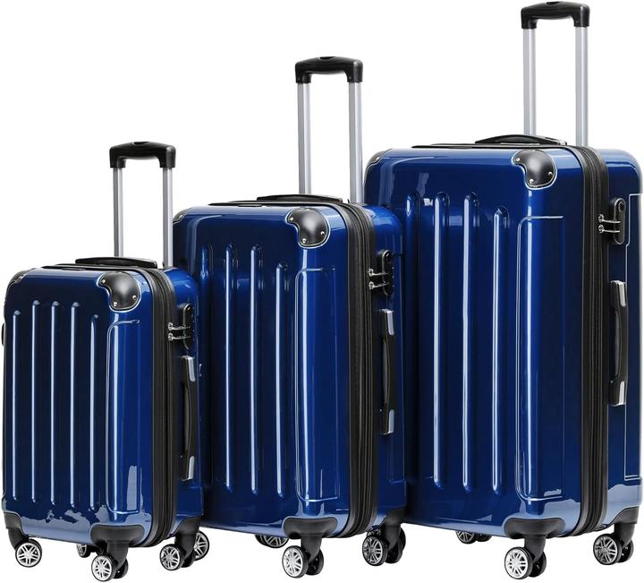 Actual product image Beibye 3-tlg. Hartschalenkoffer-Set