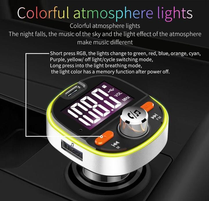 Produktbild Matsmobile M220001 FM Transmitter, Car Charger