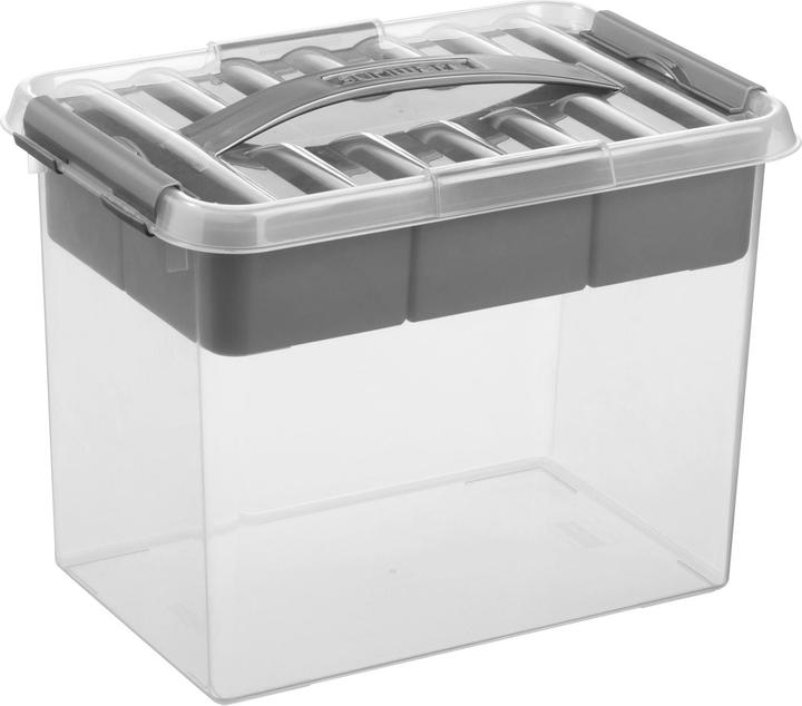 Actual product image Sunware Q-Line storage box with insert 9 litres (20 cm, 9 l)
