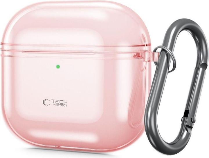 Image du produit Tech-Protect Protective Case for Pods 4 Tech - Transparent Pink (Manchon pour casque d'écoute)