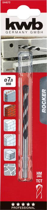Productafbeelding kwb ROCKER beton- en steenboor (7 millimeter)