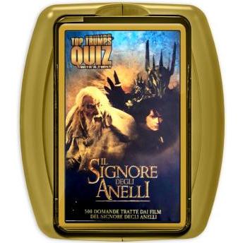 Winning Moves WM00384-ITA-6 - TOP TRUMPS QUIZ - IL SIGNORE DEGLI ANELLI