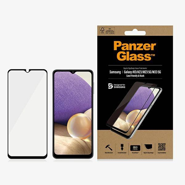 Productafbeelding PanzerGlass Schermbeschermer Gevalvriendelijk (1 Stuk, Samsung Galaxy M33)