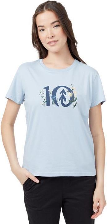 Immagine prodotto Ten Tree Maglietta donna con logo floreale (S)