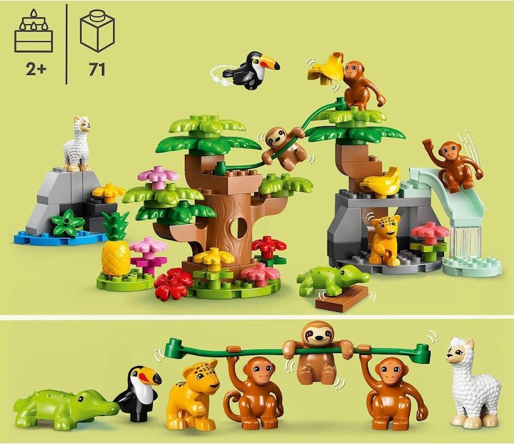 Image du produit LEGO Animaux sauvages d'Amérique du Sud (10973)