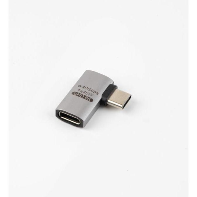 Thumbnail - MicroConnect Premium USB4 USB-C angeled, USB Kabel