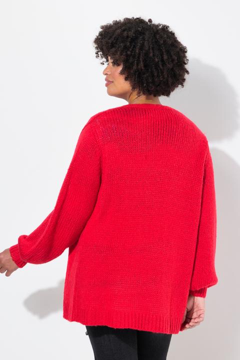 Produktbild Angel of Style Strickjacke, Straight Fit, Ballonärmel (50, 52)