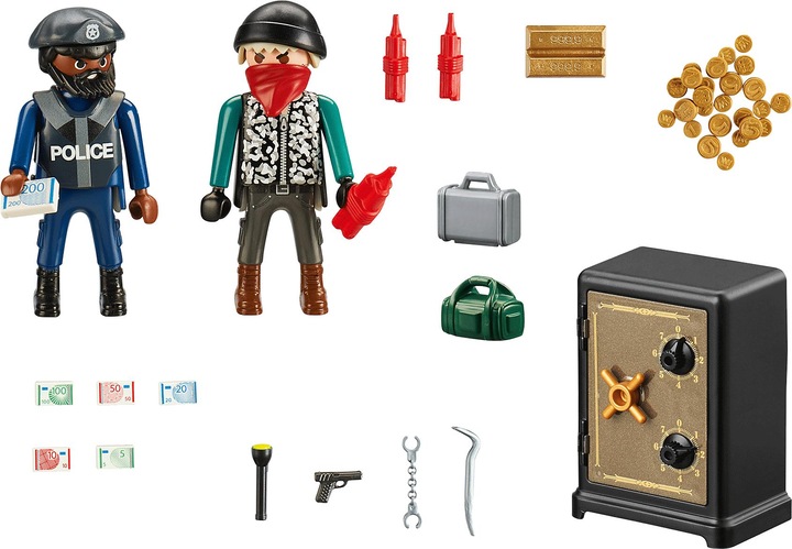 Image du produit Playmobil Starter Pack Casseur de coffre-fort (70908, Playmobil City Action)