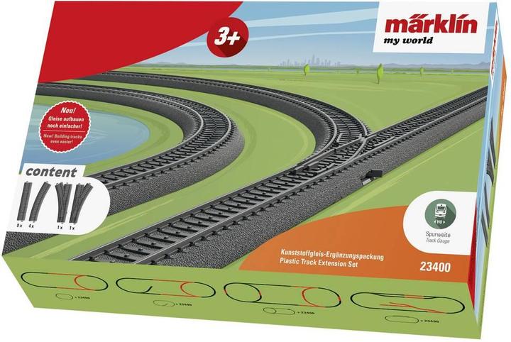 Produktbild Märklin Kunststoffgleis-Ergänzungspackung (Spur H0)