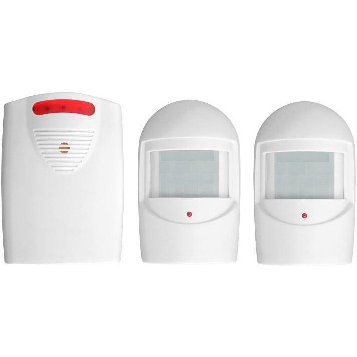 Orno, Rilevatore di pericolo, SENSOR X 2 MIT SIGNAL. IP44 120M DRAHTLOS