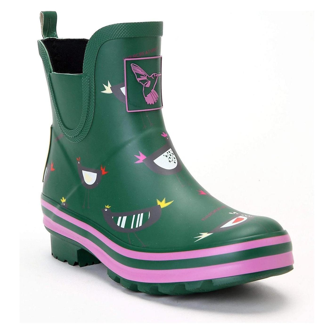 Evercreatures, Damen, Gummistiefel, Chicken, Grün, (36)