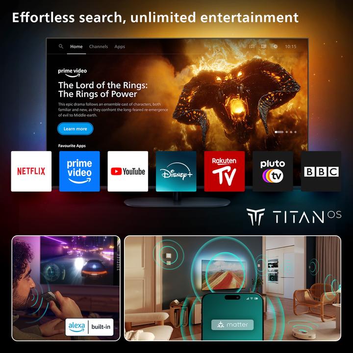 Actual product image Philips 75PUS8500/12 (75", PUS8500, LED, 4K, 2025)