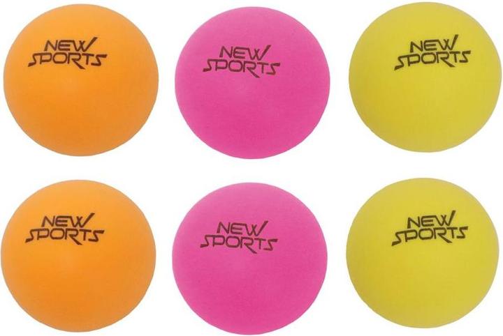 Produktbild New Sports Tischtennis Bälle 6 Stück, 3 Stern, bunt (6 Stk.)
