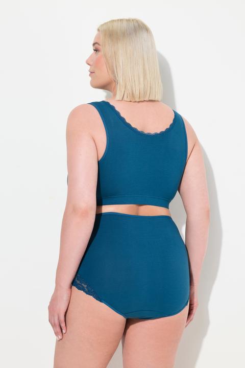 Immagine prodotto Ulla Popken Bustier per l'allattamento Bellieva di cotone biologico con pizzo e senza cuciture (54 B)