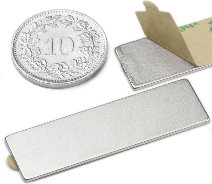 Produktbild Supermagnete Quadermagnet selbstklebend (Folie) (20x)