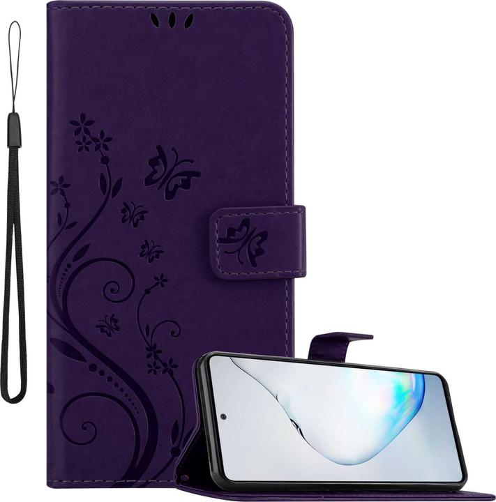 Floral violet foncé