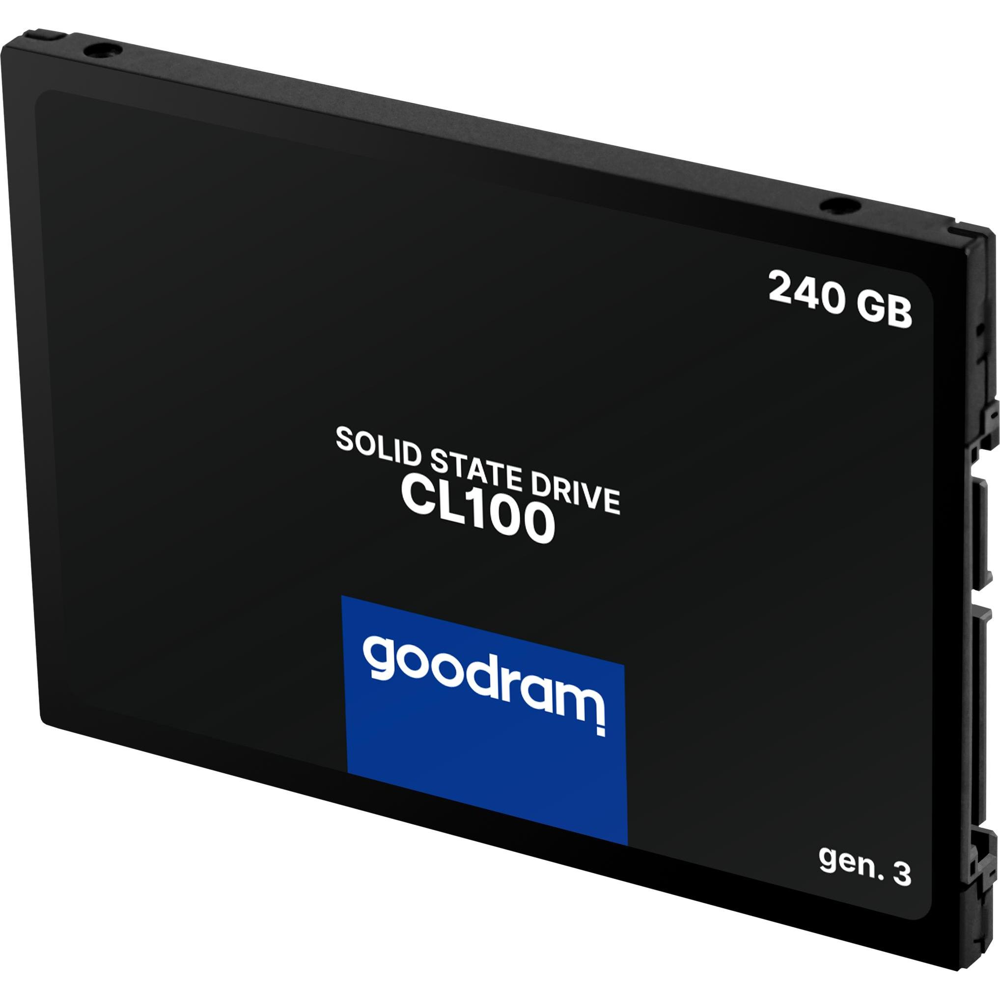 Thumbnail - Goodram CL100 Speicherkarte SATA (240 GB, 2.5"), SSD
